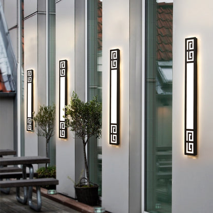 "The Oriental" - Decorative Outdoor Wall Lights