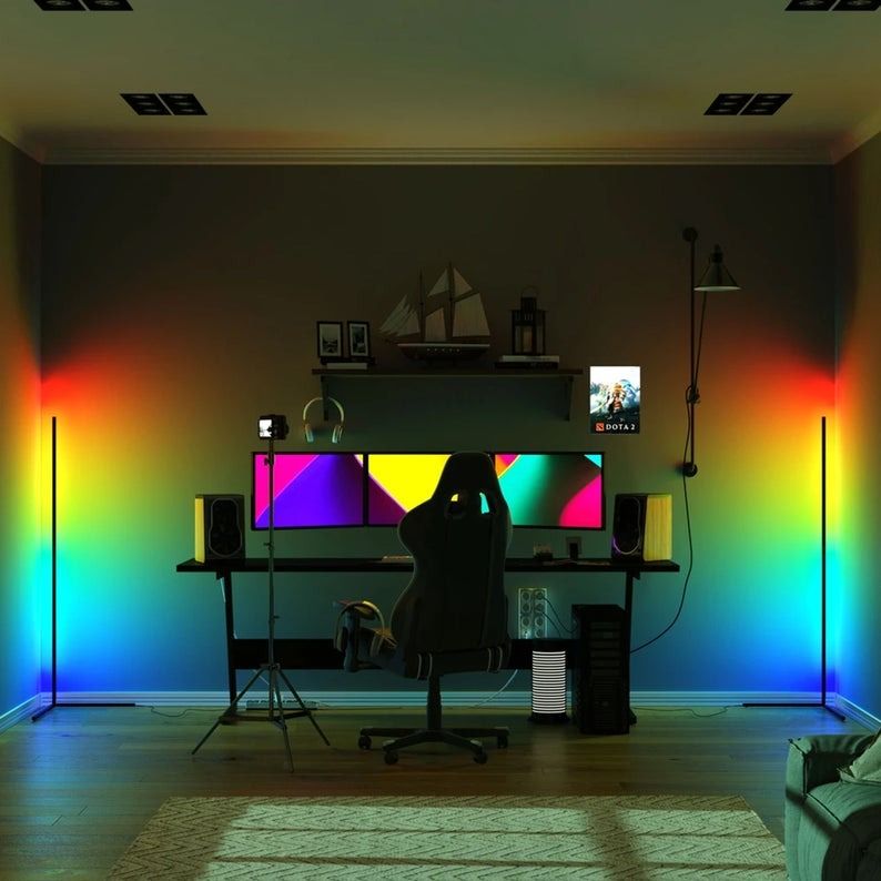 "Ultimate Energize" - Corner RGB Atmosphere Floor Lamp