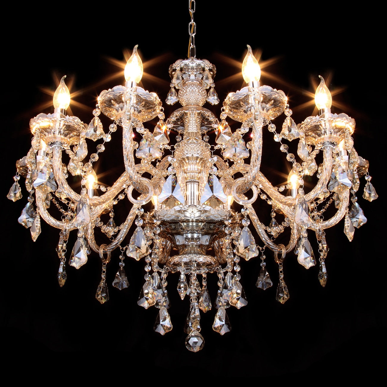 "The Entertainer" - Luxury Crystal Chandelier