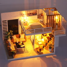 Load image into Gallery viewer, &quot;Modern Loft&quot; - DIY Wooden Miniature House Kit

