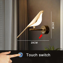Load image into Gallery viewer, &quot;Nordic Birds&quot; - Modern LED Wall Sconce
