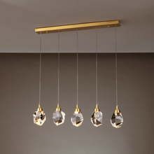 Load image into Gallery viewer, &quot;Crystal Rocks&quot; - Luxury Kitchen Pendant Light
