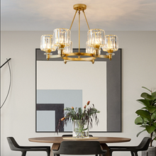 Load image into Gallery viewer, &quot;Pomp &amp; Crown&quot; - Luxury Modern Crystal Chandelier
