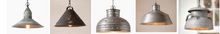 Load image into Gallery viewer, &quot;Lone Star&quot; - Farmhouse Style Blackened Tin Light
