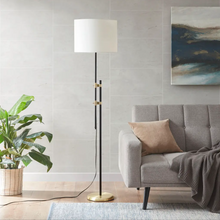 Load image into Gallery viewer, &quot;Subtle Edge&quot; - Modern Offset Floor Lamp
