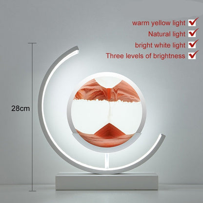 "Next Horizon" - Modern LED Sand Art Lamp