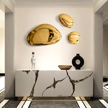 Load image into Gallery viewer, &quot;Riffelsee&quot; - Ultra Gloss Stainless Steel Wall Sculpture
