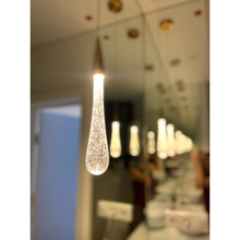 Load image into Gallery viewer, &quot;Water Drops&quot; - Luxury Crystal Glass Pendant Light
