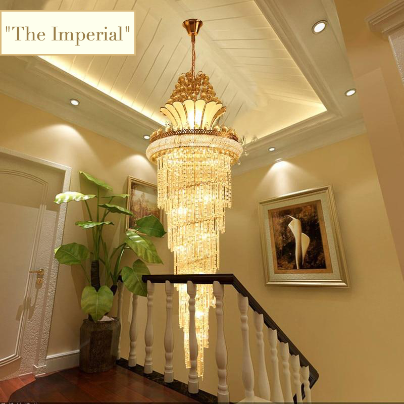 "The Imperial" - Grand Crystal Chandelier