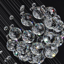Load image into Gallery viewer, &quot;The Planets&quot; - 3D Crystal Staircase Chandelier
