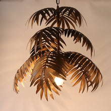 Load image into Gallery viewer, &quot;Palm Paradise&quot; - Antique Bronze Chandelier
