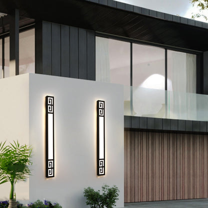 "The Oriental" - Decorative Outdoor Wall Lights