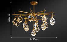 Load image into Gallery viewer, &quot;Crystal Rocks&quot; - Luxury Living Room Chandelier

