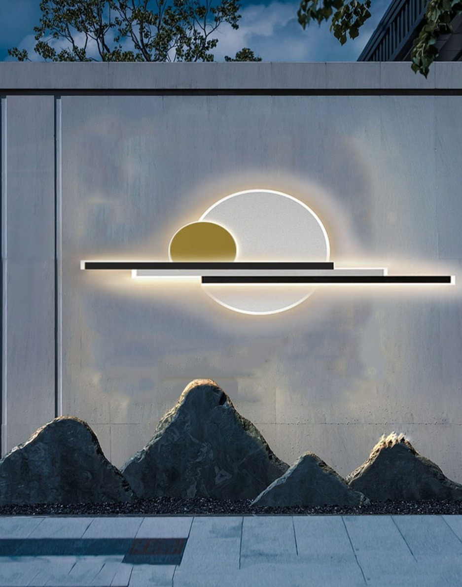 "The Sunrise" - Modern Waterproof LED Wall Lamp