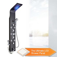 Load image into Gallery viewer, &quot;The Ultimate Shower&quot; - LED, Waterfall, Massage Shower Panel
